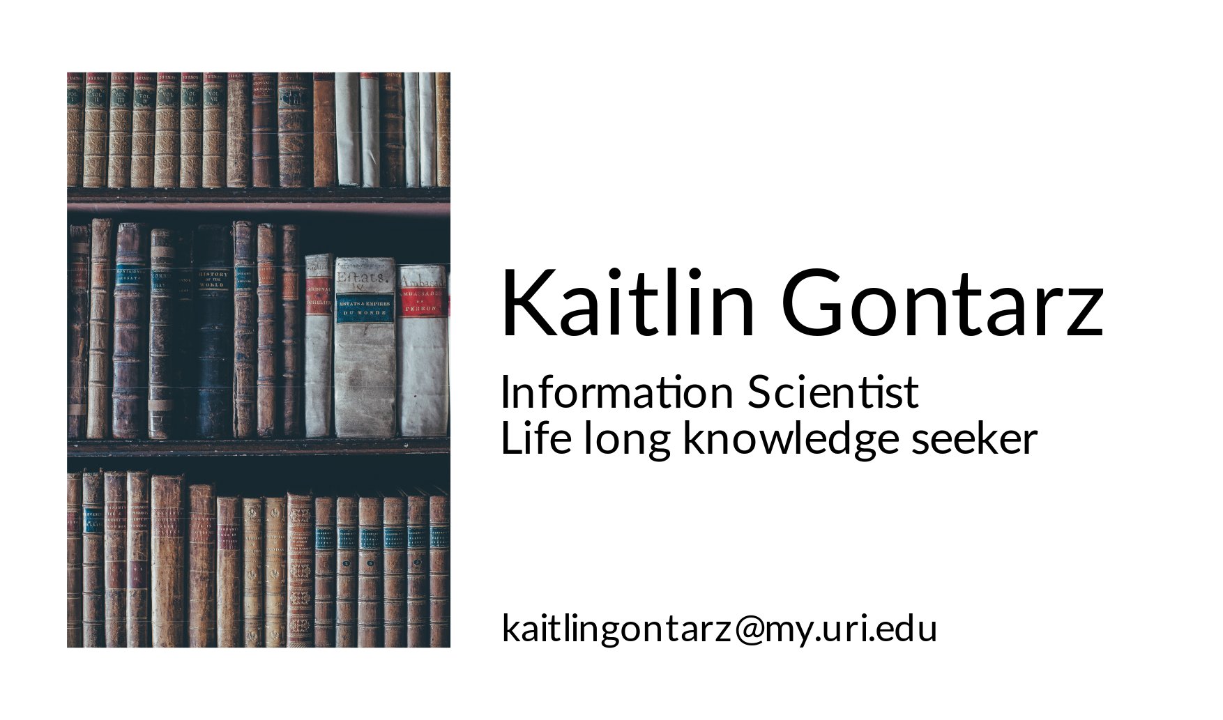 My Business Card